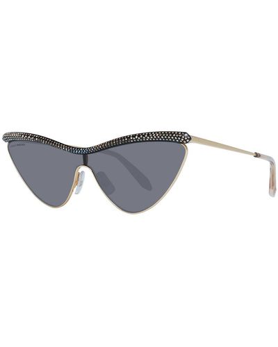 Atelier Swarovski Gold Sunglasses - Gray