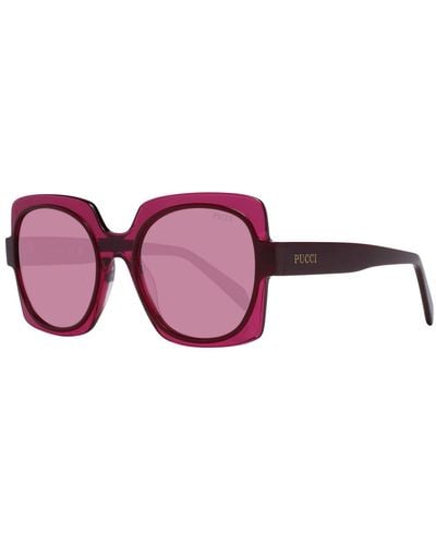 Emilio Pucci Burgundy Sunglasses - Purple