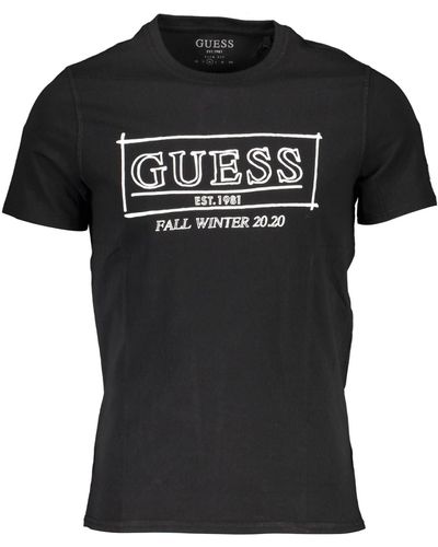 Guess Active Black Cotton T-Shirt main image 0