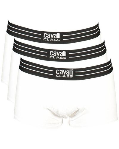 Cavalli Class Black Cotton Men Underwear main image 1