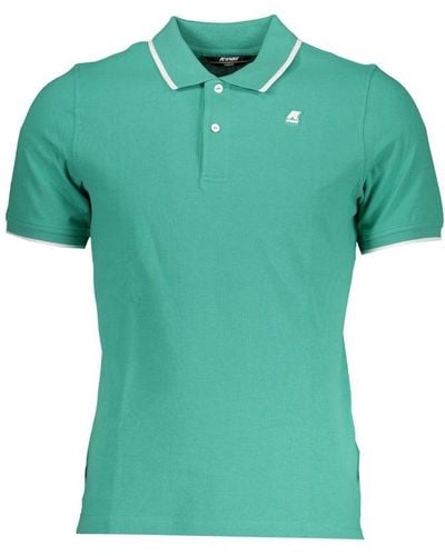 K-Way Cotton Polo Shirt - Green