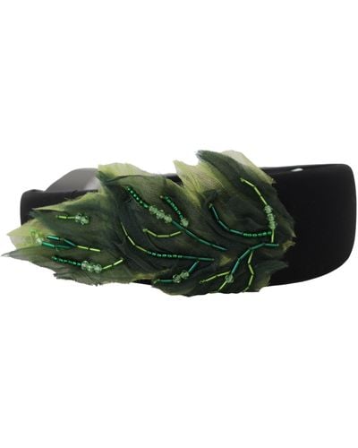 Dolce & Gabbana Elegant Silk Diadem Headband - Green