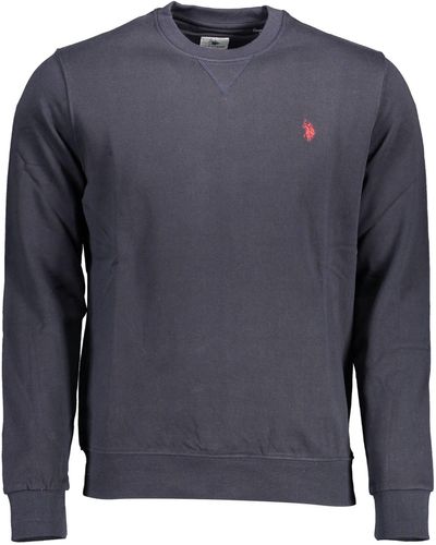 U.S. POLO ASSN. Blue Cotton Turtleneck