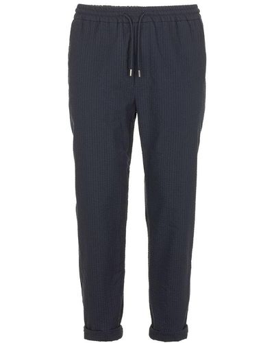 Fred Mello Blue Cotton Jeans & Pant