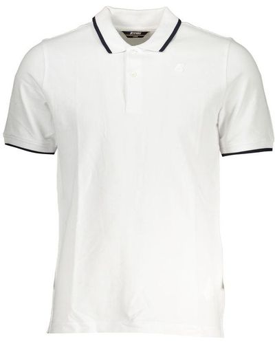 K-Way Cotton Polo Shirt - White