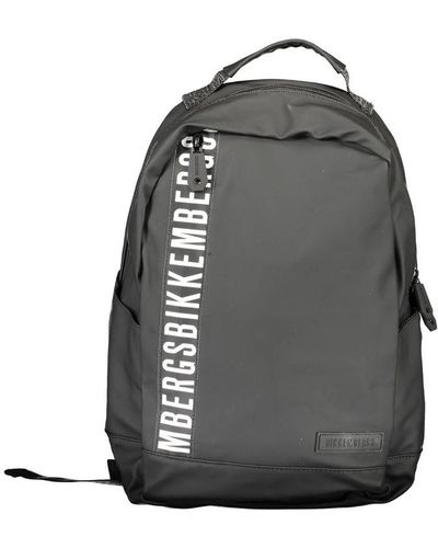 Bikkembergs Polyethylene Backpack - Black