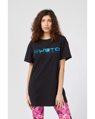 Custoline Cotton Tops & T-shirt - Black