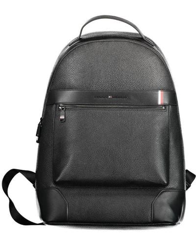Tommy Hilfiger Chic Daily Backpack With Laptop Compartment - Black