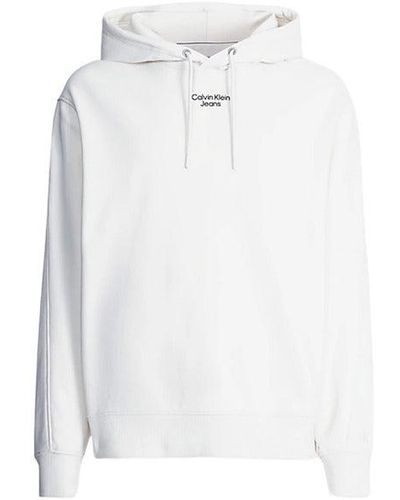 Calvin Klein Men Sweatshirts - White