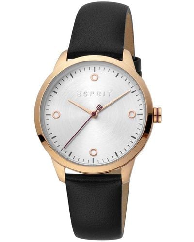 Esprit Rose Gold Watches - Black