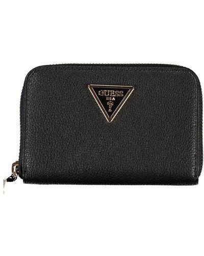 Guess Elegant Five-Compartment Wallet - Black