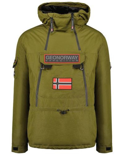 Geographical Norway Men's Parka Agaros - Versatile jacket with adjustable  hood