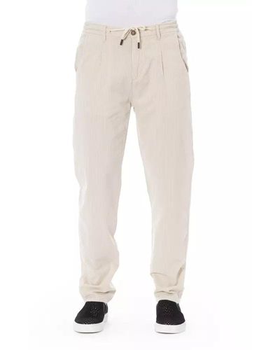 Baldinini Cotton Jeans & Pant - White