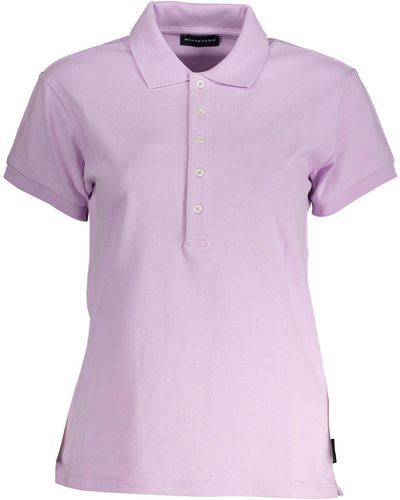 North Sails Cotton Polo Shirt - Purple