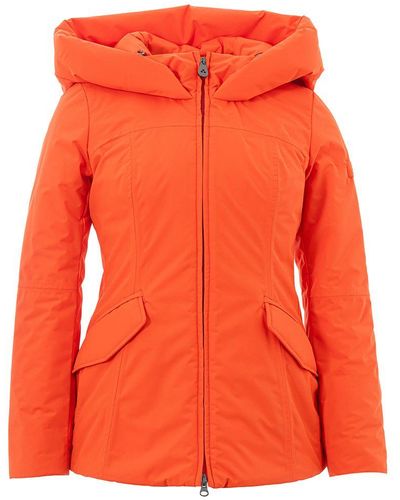 Peuterey Polyester Jackets & Coat - Orange