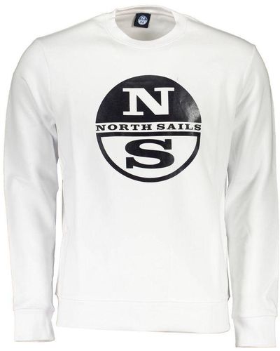 North Sails Cotton Sweater - White