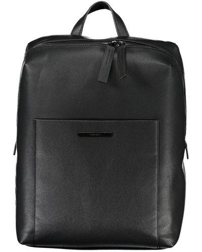Calvin Klein Chic Eco-Friendly Designer Backpack - Black