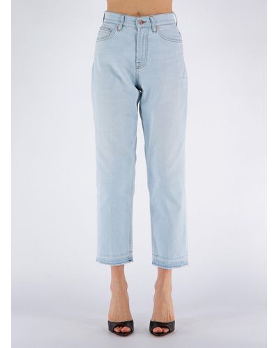 Don The Fuller Chic High-Waist Jeans For Sophisticated Elegance - Blue