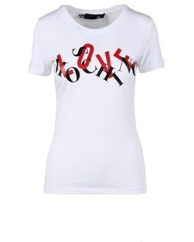 Love Moschino Women T-shirt - White