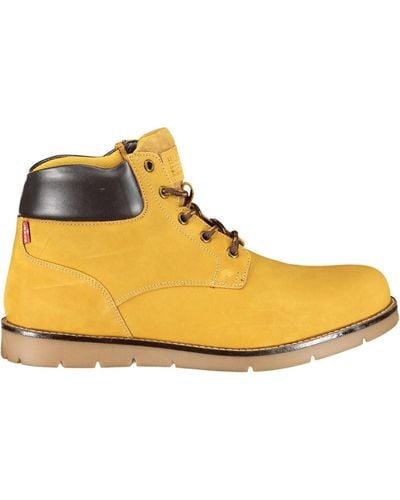 Levi's Polyester Boot - Yellow