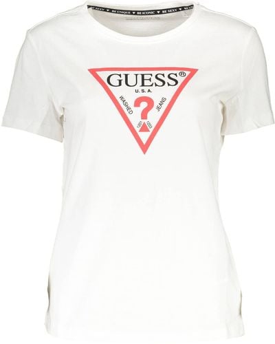 Guess T-shirts for Women | Online Sale up to 83% off | Lyst