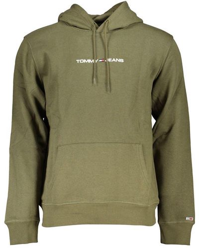 Tommy Hilfiger Chic Fleece Hooded Sweatshirt - Green
