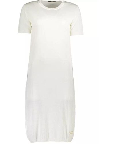 Class Roberto Cavalli Viscose Dress - White
