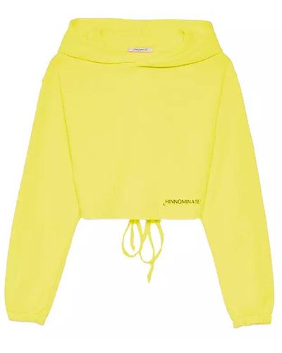 hinnominate Cotton Sweater - Yellow