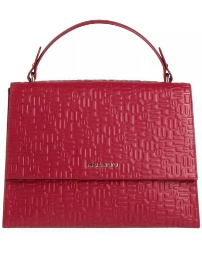 Baldinini Calfskin Handbag - Red