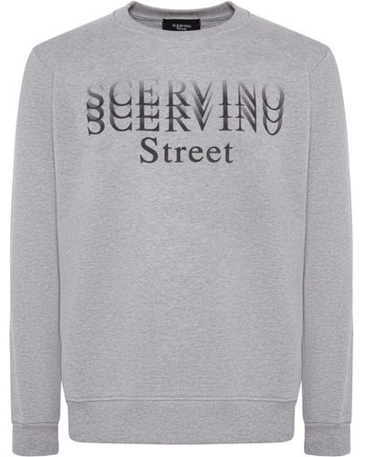 Ermanno Scervino Street Cotton Sweater - Gray