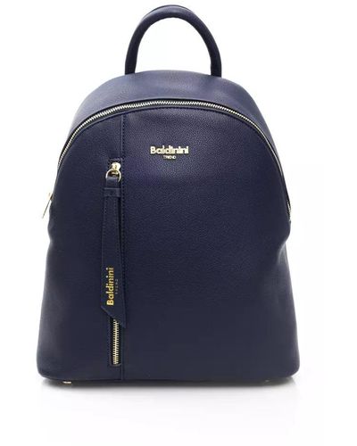 Baldinini Polyethylene Backpack - Blue
