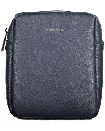 Calvin Klein Polyester Shoulder Bag - Blue