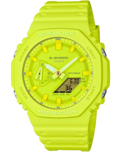 G-Shock Ga-2100-9A9Er - Yellow