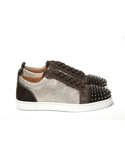 NEW CHRISTIAN LOUBOUTIN sneakers GONDOLASTRASS SHOES 43.5 NEW SNEAKERS  Multiple colors Leather ref.566320 - Joli Closet