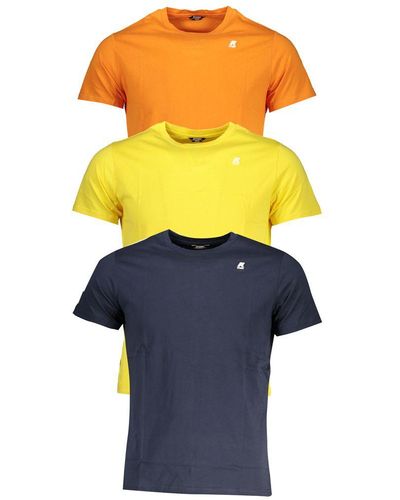 K-Way Cotton T-shirt - Yellow