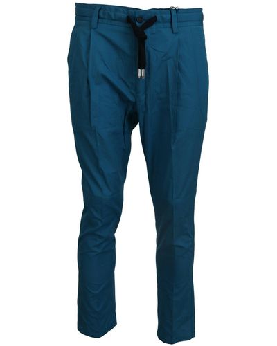 Dolce & Gabbana Casual Chinos Pants Pants - Blue