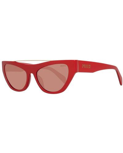 Emilio Pucci Red Sunglasses