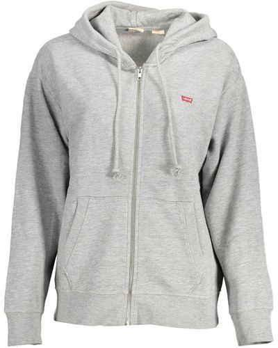 Levi's Gray Cotton Sweater