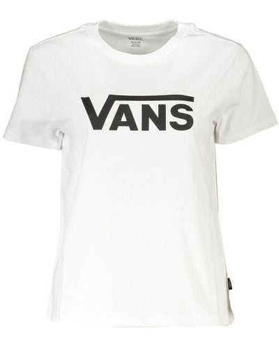 Vans Cotton Tops & T-Shirt - White