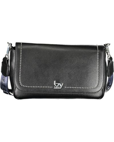 Byblos Polyurethane Handbag - Black