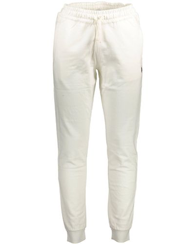 U.S. POLO ASSN. White Cotton Jeans & Pant - Natural