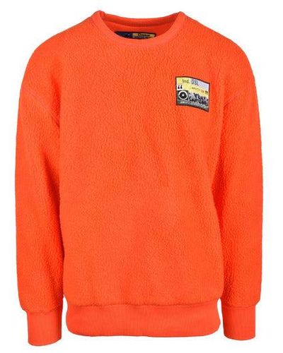 DIESEL Men Sweatshirts - Orange