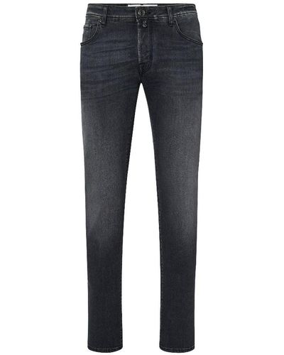 Jacob Cohen Sleek Slim Fit Black Stretch Jeans - Blue