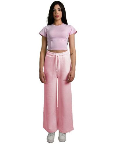 hinnominate Cotton Jeans & Pant - Pink