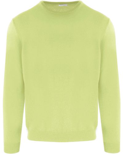 Malo Roundneck Cashmere Sweatshirt - Green