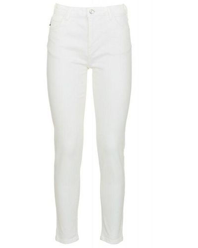 Imperfect Cotton Jeans & Pant - White