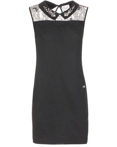 Maison Espin Sleek Sleeveless Maxi Dress - Black