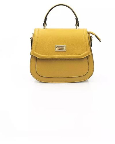 Baldinini Cowhide Handbag - Yellow