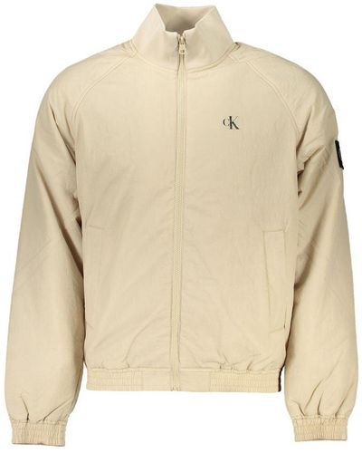 Calvin Klein Polyamide Jacket - Natural