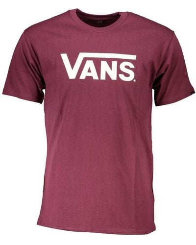 Vans Cotton T-Shirt - Purple